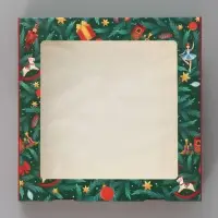 Коробка подарочная новогодняя, складная 20&times;20&times;4 см &laquo;Щелкунчик&raquo;