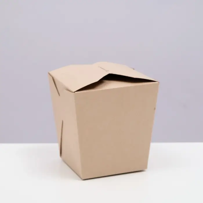 Коробочка для лапши «ВОК» сборная, крафтовая, 10 х 10 х 10,5 см Коробочка для лапши «ВОК» сборная, крафтовая, 10 х 10 х 10,5 см