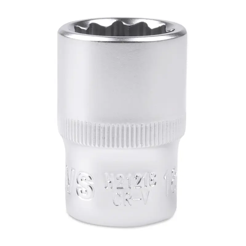 Головка торцевая 12-гранная 1/2''DR (18 мм) AVS H21218