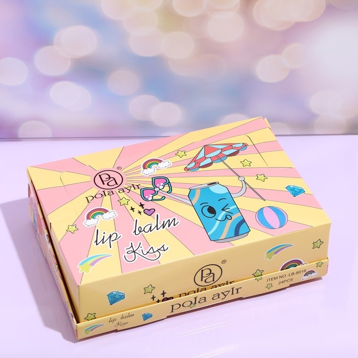 Бальзам для губ «Крутая газировка», микс цветов и запахов Бальзам для губ «Крутая газировка», микс цветов и запахов