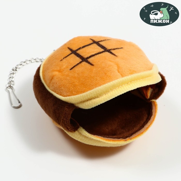 Домик для грызунов  Домик для грызунов "Бургер", 8 х 8 х 6 см