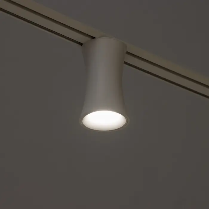 Светильник трековый BayerLux SLIM &laquo;Лотос&raquo;, LED, 12 Вт, 3000K-6000К, 48 В, CRI90, 8&times;8&times;12.5 см, белый