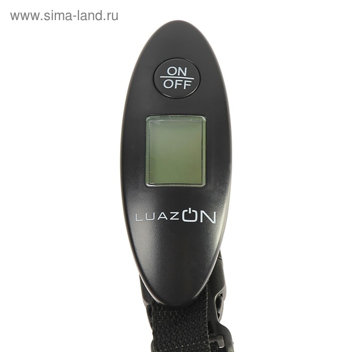 Весы багажные Luazon LV-404, до 40 кг, черные Весы багажные Luazon LV-404, до 40 кг, черные