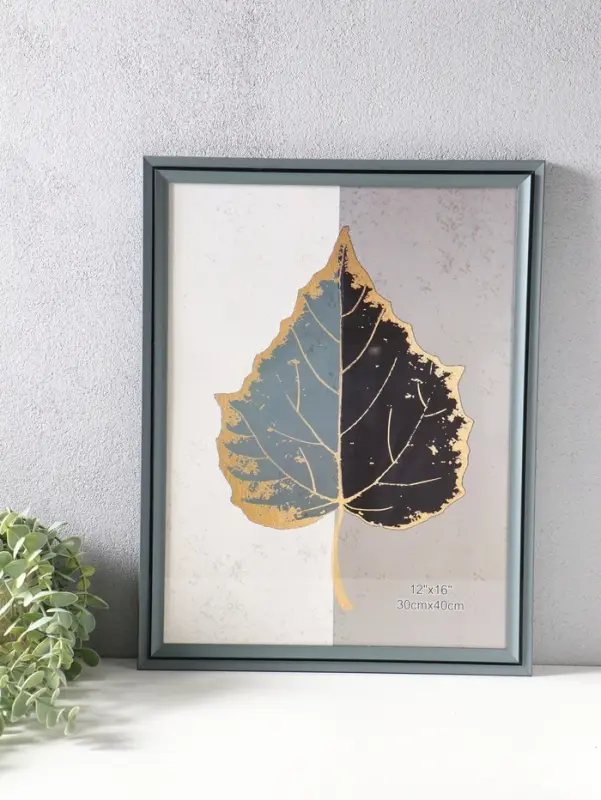 Фоторамка пластик 30х40 см "Остин" серый графит 44,2х34,2х1,5 см