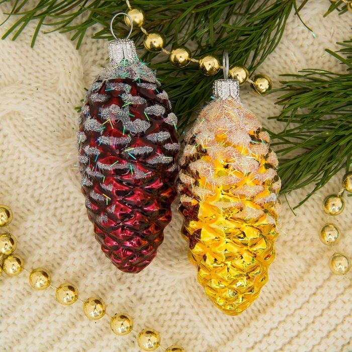 Набор Набор "Сосновый бор" (набор 6 шт) d-8 см