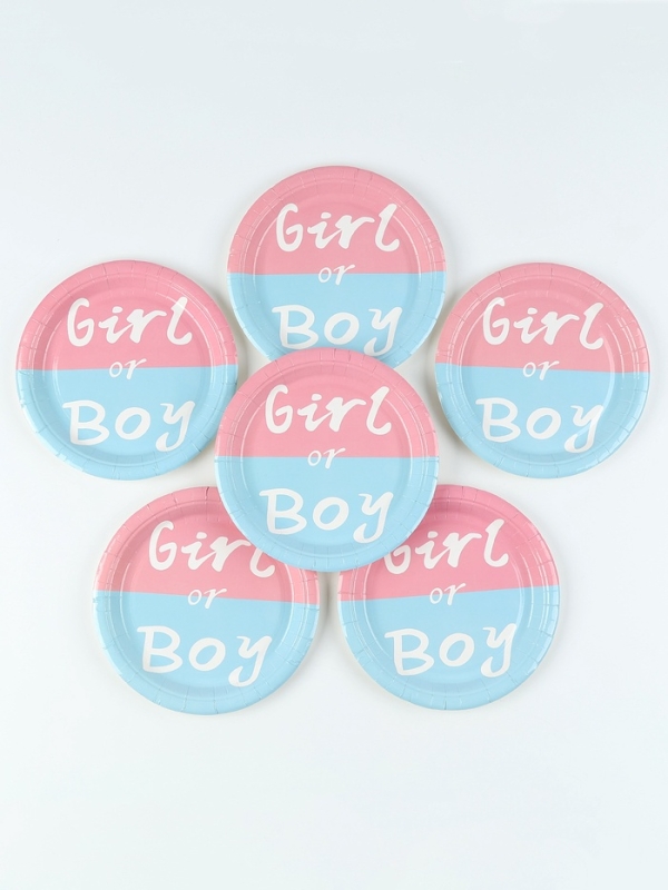 Набор одноразовой посуды «Гендер Пати», 15 предметов Набор одноразовой посуды «Гендер Пати», 15 предметов