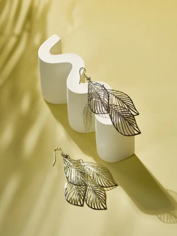 Серьги висячие «Шелест», листопад, цвет МИКС, 9.8 см Серьги висячие «Шелест», листопад, цвет МИКС, 9.8 см