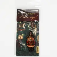 Брелок для ключей, акриловый &laquo;Сказочного нового года&raquo;, 2.6&times;5.5 см