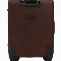 Чемодан на колёсах TEXTURA, с увеличением, кодовый замок, 42&times;26&times;68 см, 24", коричневый