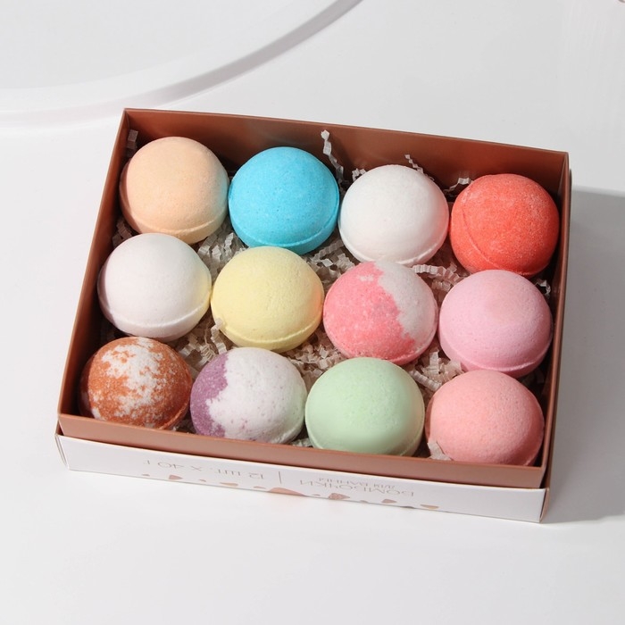 Набор бомбочки для ванны BEAUTY FОХ Bath bomb, 12х40 г