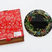 Тарелка круглая "Зиимние истории", 20 см
