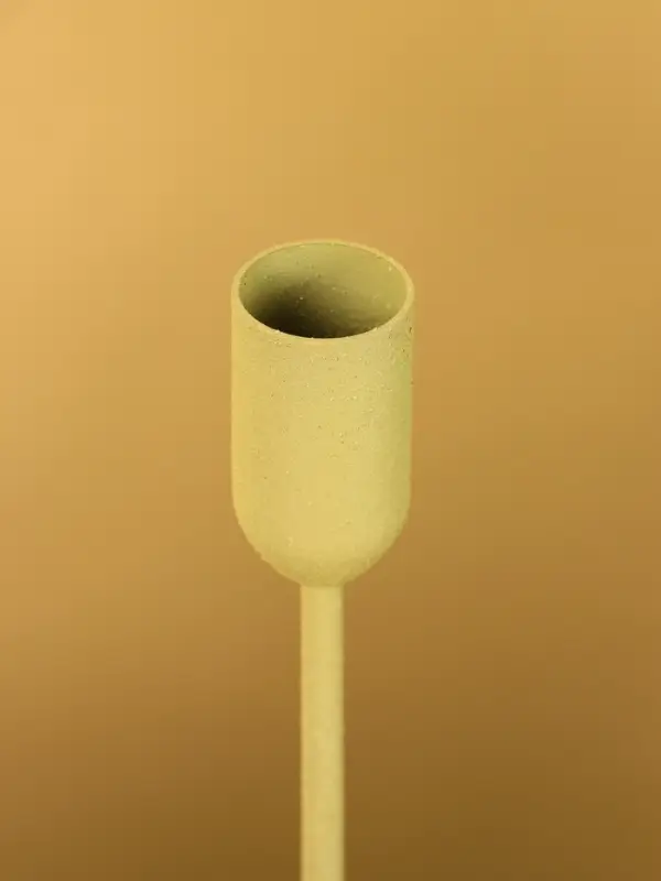 Подсвечник на 1 свечу текстурный  Подсвечник на 1 свечу текстурный "Олива" 8х8х20 см