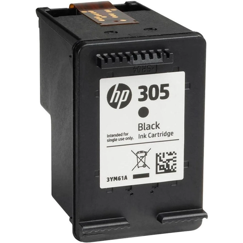 Картридж струйный HP 305XL 3YM62AE чер. пов.емк. для DJ 2320/2710/2720