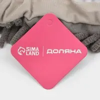 Швабра для мытья пола плоская гибкая Доляна, насадка из микрофибры букли 29&times;13 см, телескопическая стальная ручка 75(116) см, серая