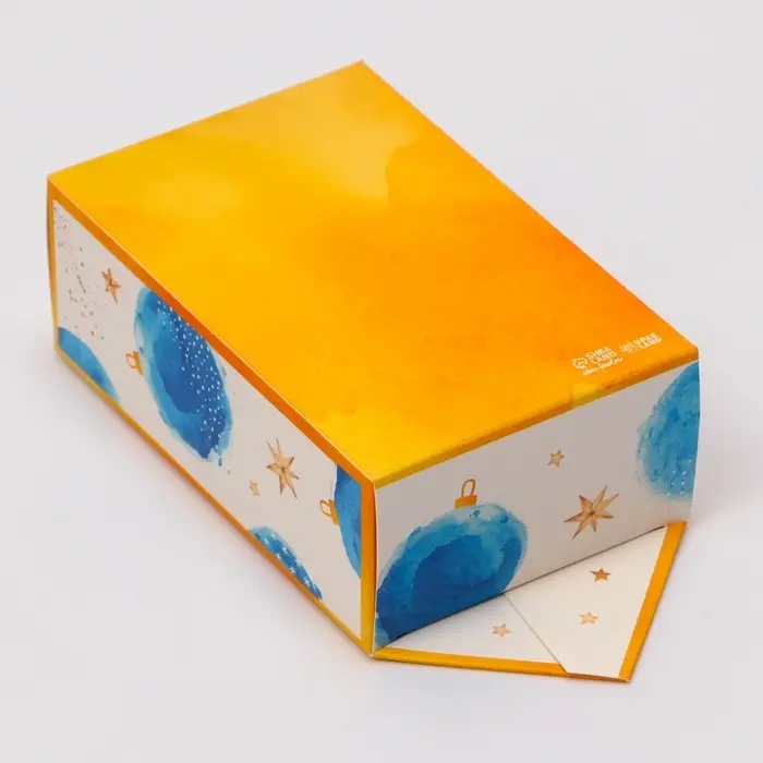 Подарочная коробка - конфета новогодняя складная «Новый Год», 9.3×14.6×5.3 см Подарочная коробка - конфета новогодняя складная «Новый Год», 9.3×14.6×5.3 см