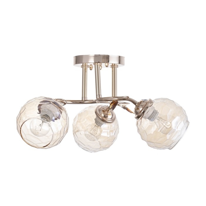 Люстра Люстра "Стела" 3х40Вт Е14 Золото 44х44х21см