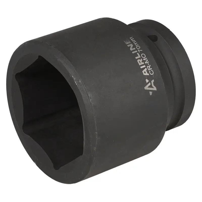 Головка ударная торцевая 1-1/2"DR шестигранная 70мм, L=100мм