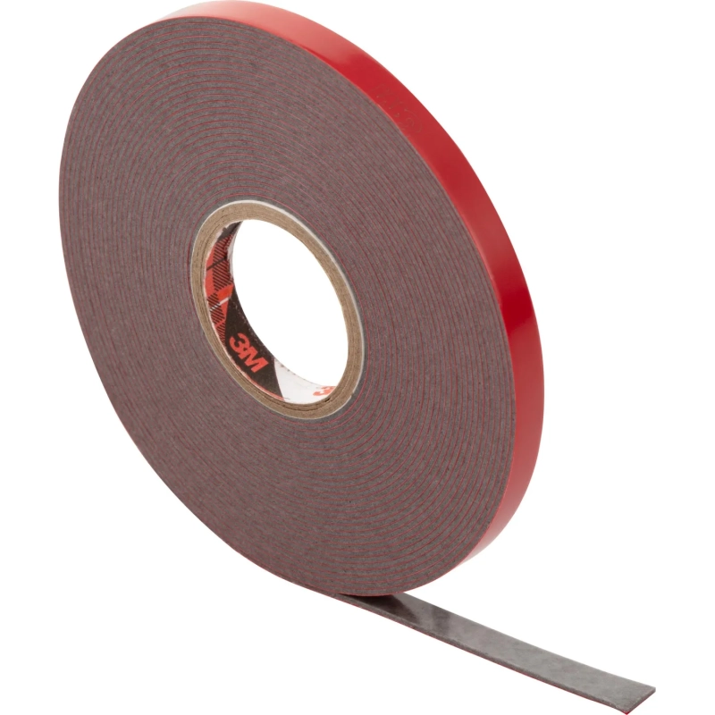 Клейкая лента автомобильная 3М GT6008F двусторонняя, акриловая, 6 мм х 5 м