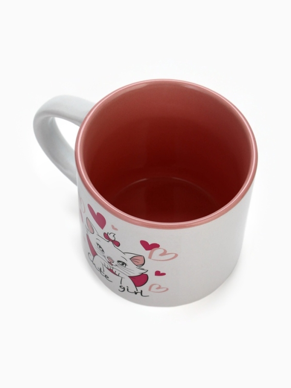 Кружка керамическая "Cute girl", Коты аристократы , 350 мл