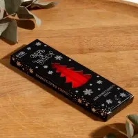 Набор свечей восковых &laquo;Новый год. Верь в чудеса&raquo;, 4 шт., красные, 10&times;15&times;3 см