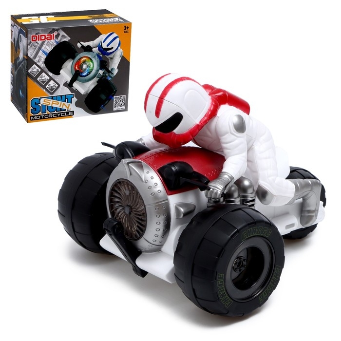 Перевёртыш «Гонщик», свет и звук, работает от батареек