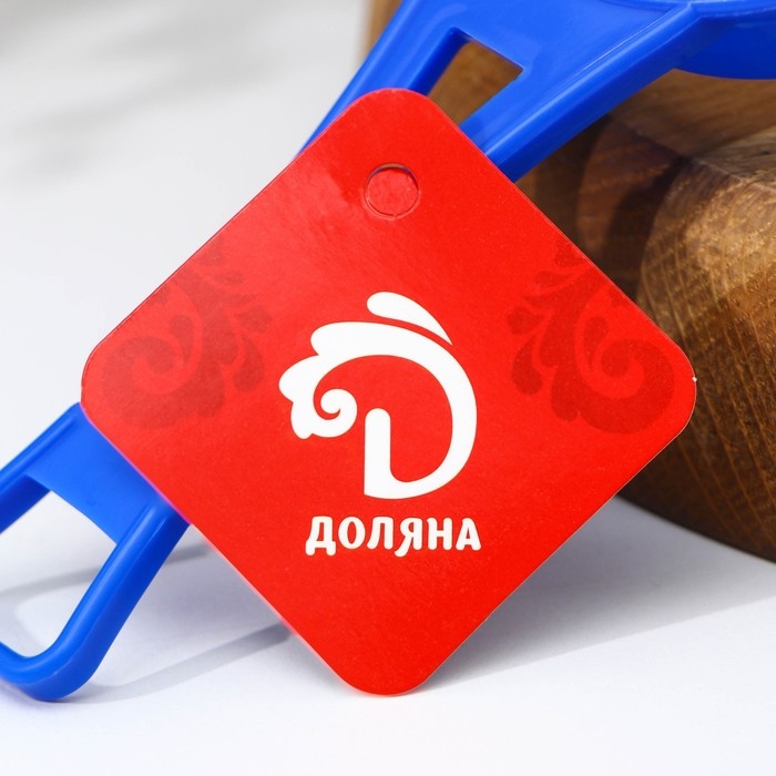 Сито для просеивания с ручкой Доляна, d=9 см, зелёное Сито для просеивания с ручкой Доляна, d=9 см, зелёное