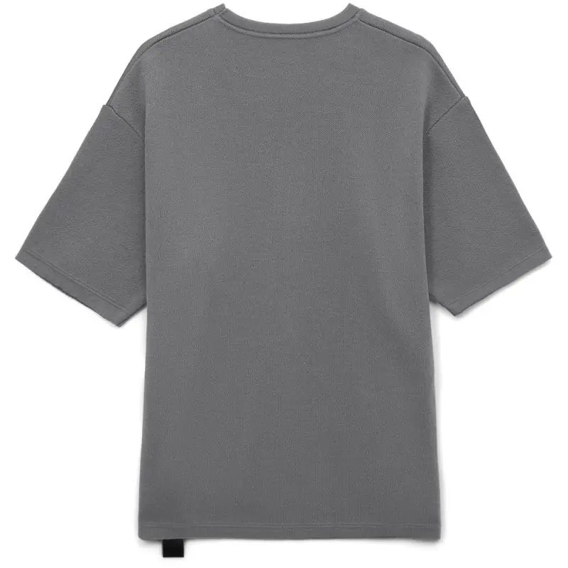 Джемпер с коротким рукавом Siluetti Volumica, серый, размер XS/S Джемпер с коротким рукавом Siluetti Volumica, серый, размер XS/S