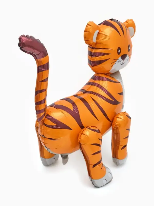 Воздушный шар фольгированный 3D 23" "Тигр"
