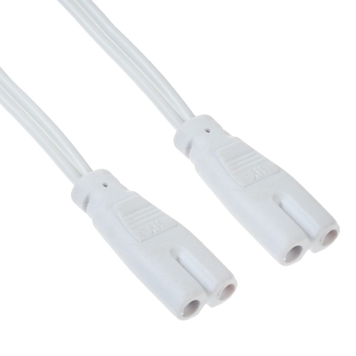 Провод соединительный для светильников, разъем L/N, 100 см, белый Провод соединительный для светильников, разъем L/N, 100 см, белый