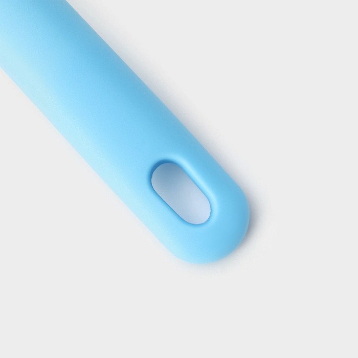 Ложка Доляна «Дуэт», 24×7,5×4 см, цвет голубой Ложка Доляна «Дуэт», 24×7,5×4 см, цвет голубой