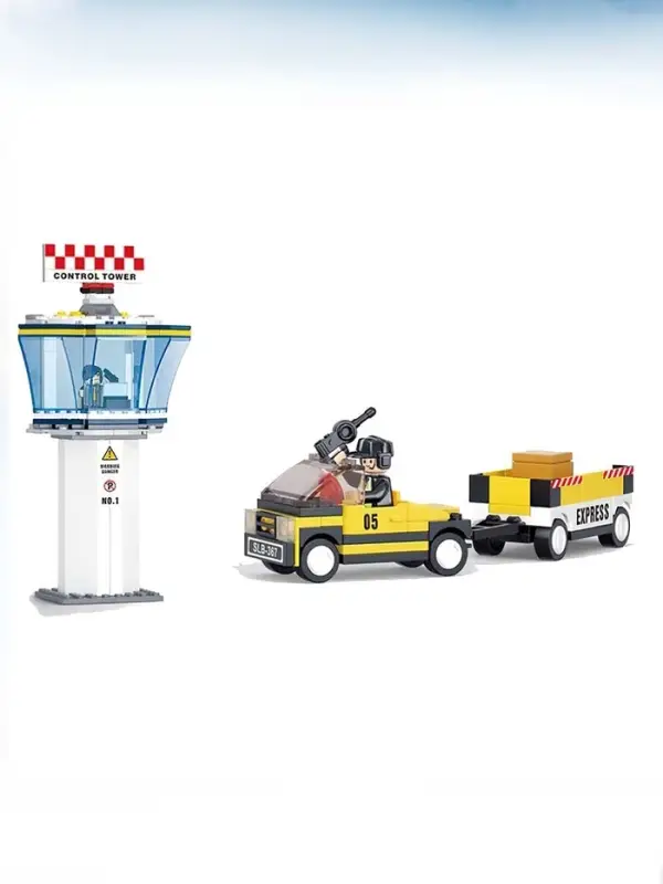 Конструктор Sluban &laquo;Международный аэропорт&raquo;, 678 деталей