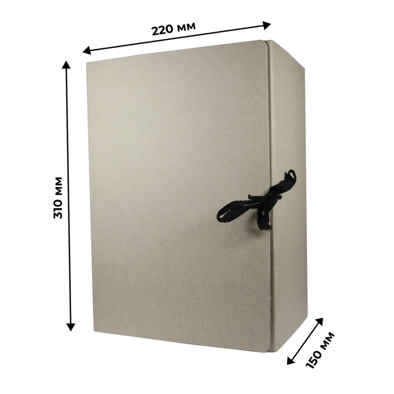 Короб архивный склад на завяз А4 150 мм переп карт до1500 л