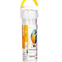 Фломастеры 12 цветов, мягкая кисть в тубусе