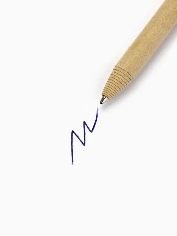 Эко-ручка, синяя паста 1.0 мм Эко-ручка, синяя паста 1.0 мм "Учителю с благодарностью" МИКС