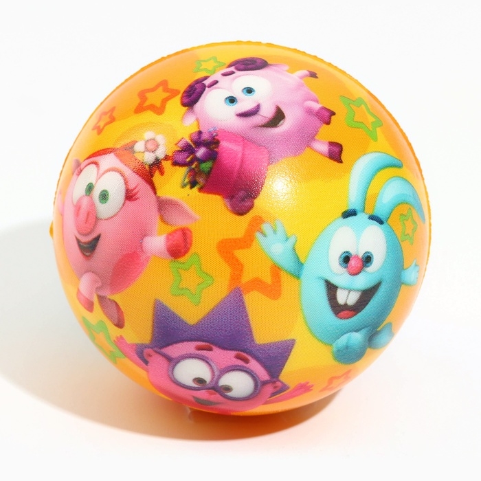 Мягкий мяч Смешарики «Друзья», 6,3 см, МИКС Мягкий мяч Смешарики «Друзья», 6,3 см, МИКС