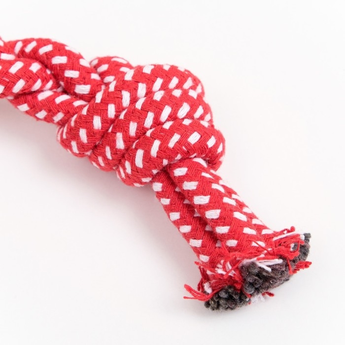 Игрушка канатная Игрушка канатная "Трио", 40-50 г, до 20 см, розовая