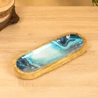 Подставка под благовония "Лазурь" 28х10х3 см, манговое дерево Подставка под благовония "Лазурь" 28х10х3 см, манговое дерево