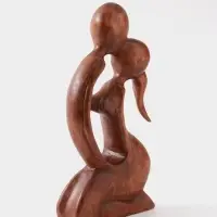 Фигурка &laquo;Сладкая парочка&raquo;, 12&times;5&times;20 см, дерево суар