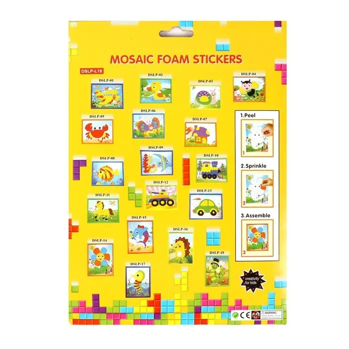 Аппликация EVA крошкой &laquo;Краб&raquo;