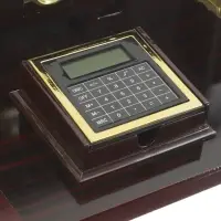 Органайзер настольный 7 в 1 (блок для бумаги, подставка для печати, карандашница, калькулятор, глобус, визитница с часами)