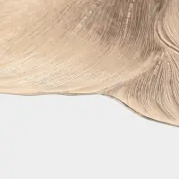 Набор салфеток для стола Доляна &laquo;Цветок&raquo;, 38&times;38 см, 4 шт., ПВХ, золотистый