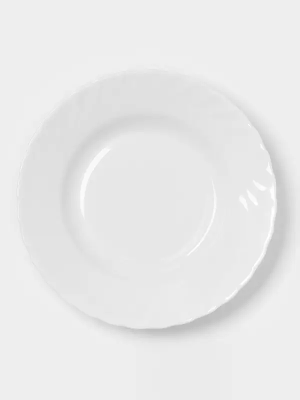 Тарелка глубокая Luminarc TRIANON, 450 мл, d=22.5 см, стеклокерамика, белая