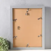 Фоторамка пластик 30х40 см "Марокканская мозаика" оттенки голубого 46х36х2 см