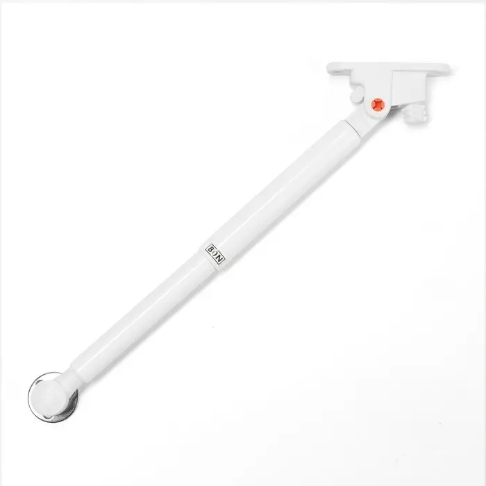 Газлифт 80N CAPPIO, доводчик, бесшумное открывание/закрывание, белый, дополнительная защита, 2 шт.