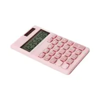 Калькулятор карманный, 08-разрядный, корпус розовый