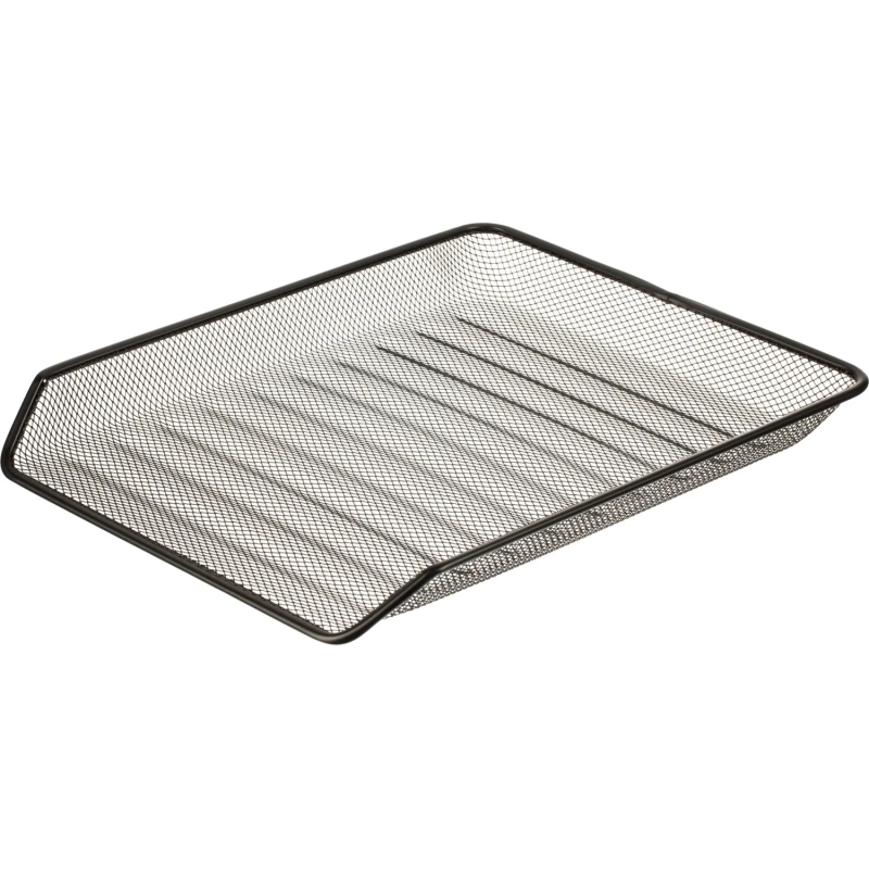 Лоток горизонтальный для бумаг 3секции Attache 295x335x267мм металл черный