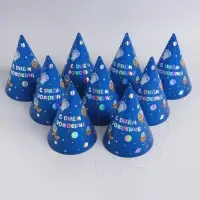 Колпак голографический «С днём рождения», космос Колпак голографический «С днём рождения», космос