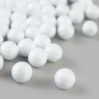 Шары из пенопласта 50 шт., размер 1 см