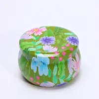 Шкатулка металлическая &laquo;Цветочная&raquo;, 7&times;7&times;5 см, МИКС