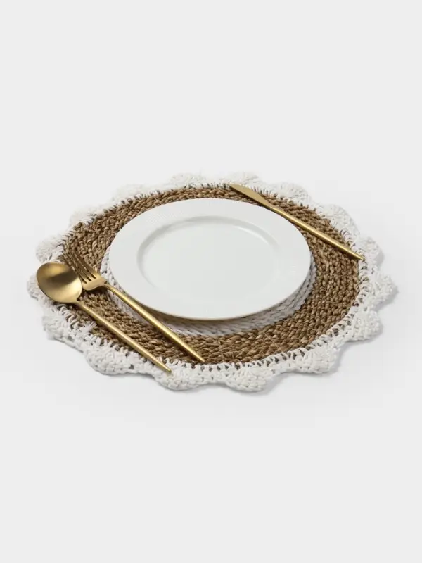 Салфетка сервировочная, 35 см, круглая